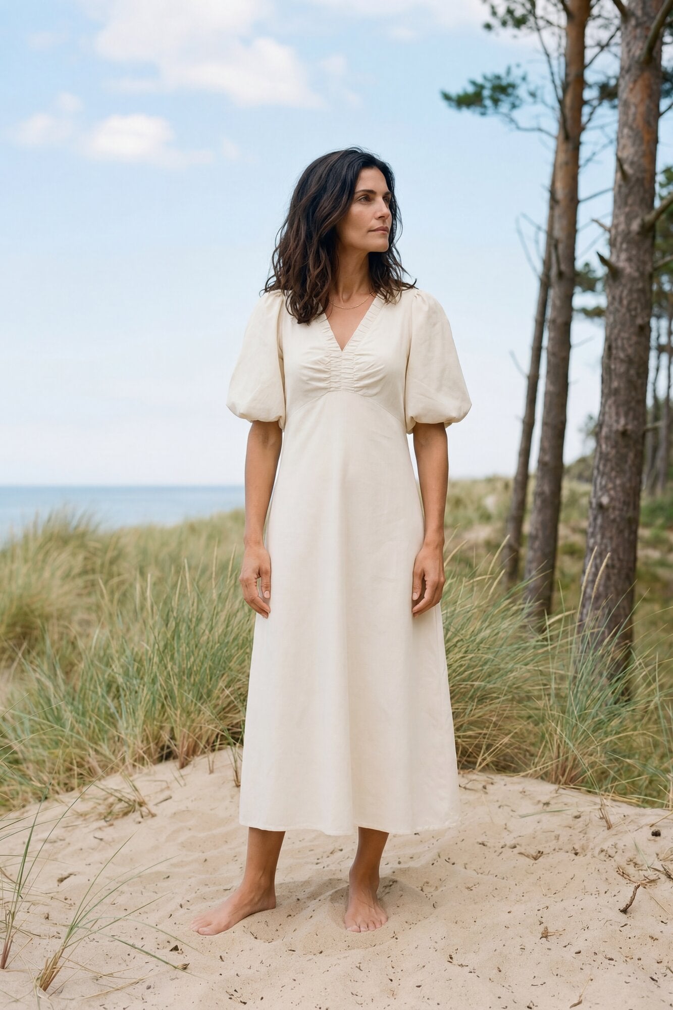 Bailey Poplin kjoler - Butter Yellow